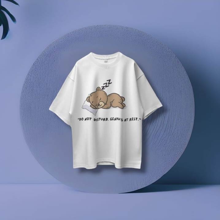 Hibernation Tee | Oversized Drop Shoulder - Image 4