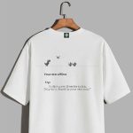 Minimal Streetwear Tee | Oversized Drop Shoulder