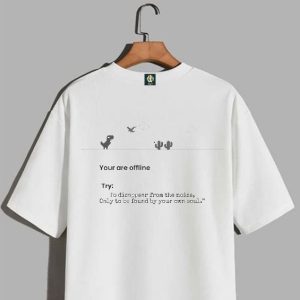 Minimal Streetwear Tee | Oversized Drop Shoulder