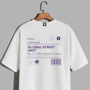 Streetwear Graphic Tee | Oversized Drop Shoulder