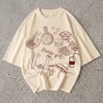 🍟 SNACKSY TEE-The Cherry Red Edit